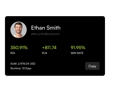 CopyX Trader Ethan Smith